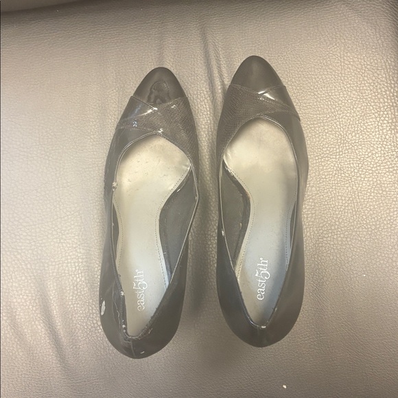 Women's black pumps - Picture 1 of 9